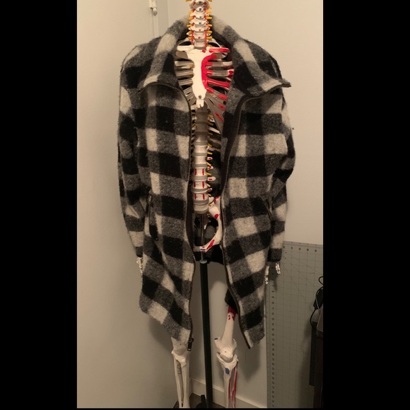 ROOTS wool blend coat - Picture 1 of 8